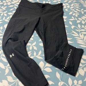 Under armor compression track pants size large